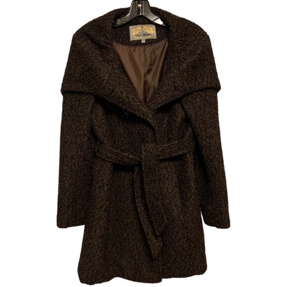 Steve Madden Wool Blend Teddy Bear Coat Women's Size L - Picture 1 of 9